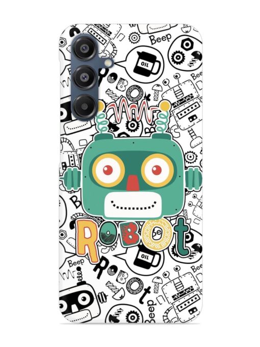 Robot Modern Seamless Pattern Snap Case for Samsung Galaxy A16 (5G) Zapvi