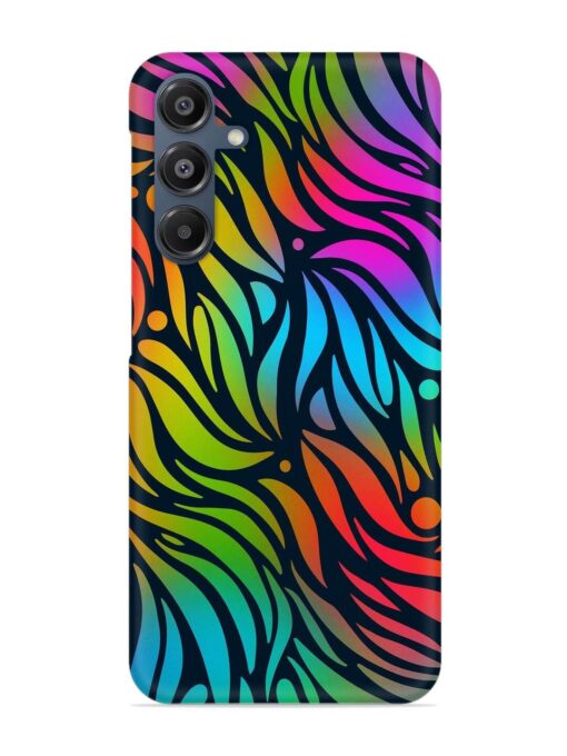 Abstract Leaf Design Snap Case for Samsung Galaxy A16 (5G) Zapvi