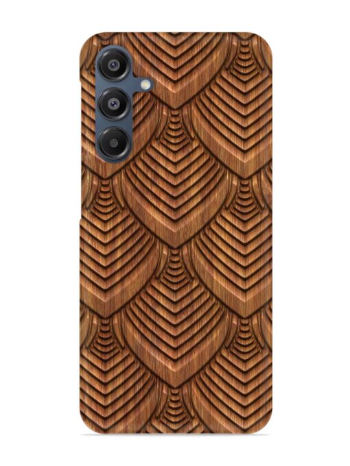 Carved Pattern On Snap Case for Samsung Galaxy A16 (5G)