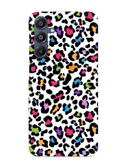 Seamless Leopard Pattern Snap Case for Samsung Galaxy A16 (5G)