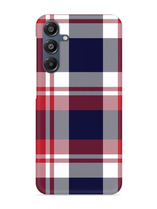 Classic Plaid Tartan Snap Case for Samsung Galaxy A16 (5G)