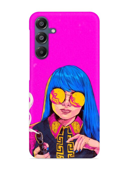 Aesthetic Anime Girl Snap Case for Samsung Galaxy A16 (5G)