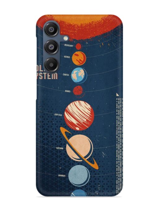 Solar System Vector Snap Case for Samsung Galaxy A16 (5G)