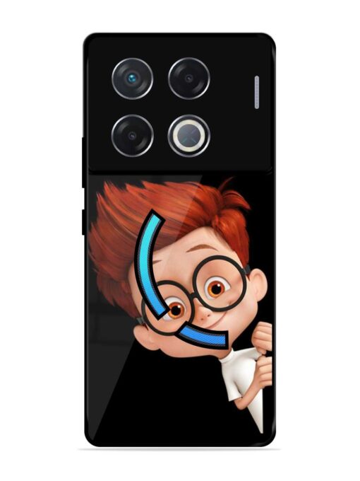 Smart Boy Cartoon Glossy Metal Phone Cover for Infinix Gt 20 Pro (5G)