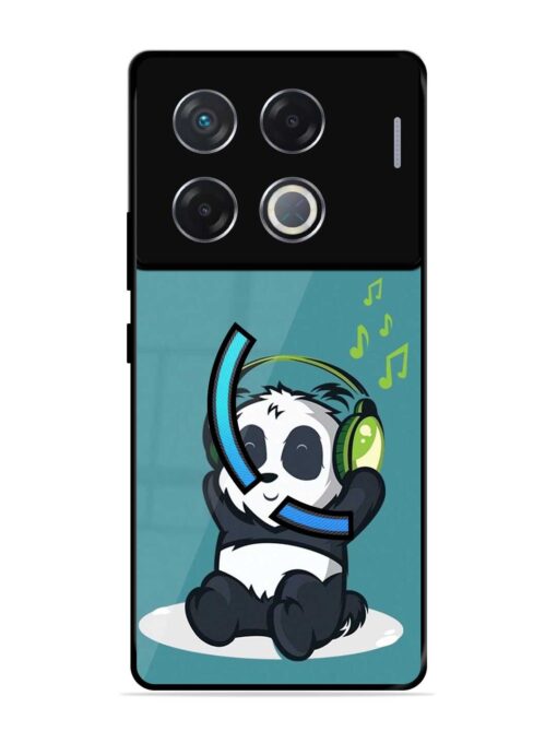 Music Panda Glossy Metal Phone Cover for Infinix Gt 20 Pro (5G)