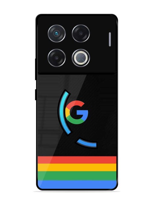 Google Logo Art Glossy Metal Phone Cover for Infinix Gt 20 Pro (5G)