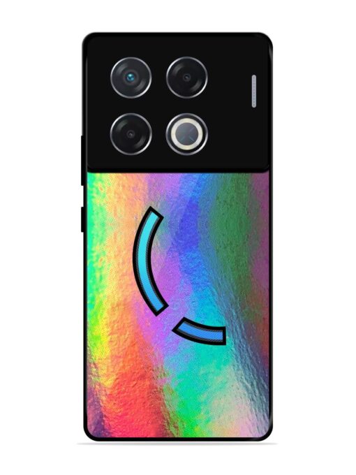 Colorful Holographic Background Glossy Metal TPU Phone Cover for Infinix Gt 20 Pro (5G)