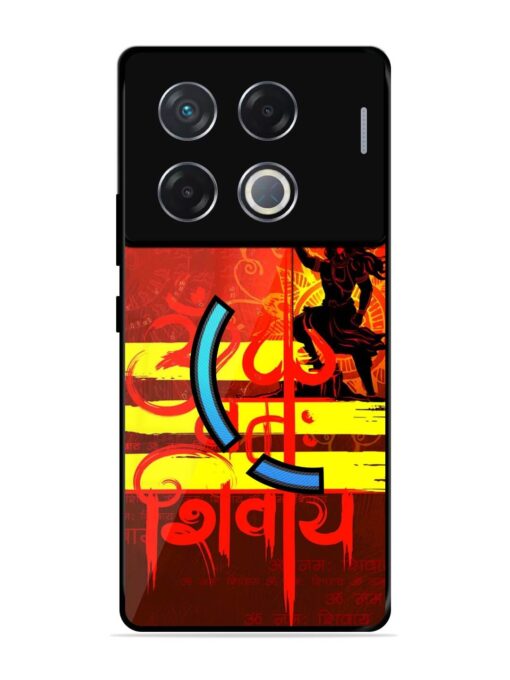 Illustration Lord Shiva Glossy Metal TPU Phone Cover for Infinix Gt 20 Pro (5G)