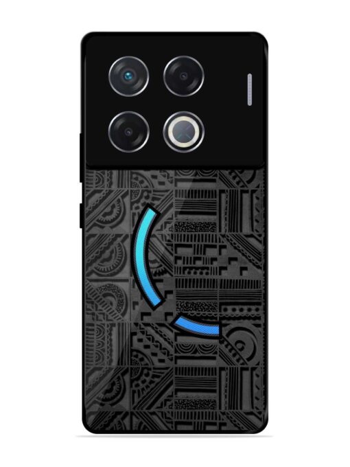 Seamless Pattern Glossy Metal Phone Cover for Infinix Gt 20 Pro (5G)