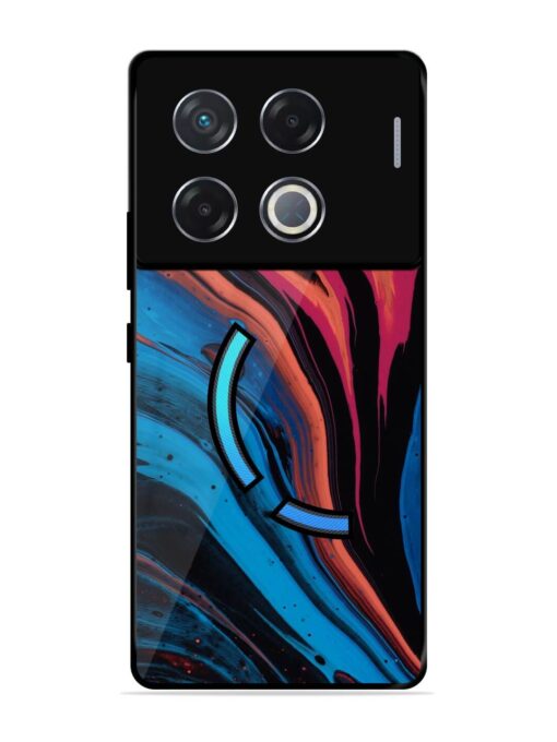 Liquefied Art Glossy Metal TPU Phone Cover for Infinix Gt 20 Pro (5G)