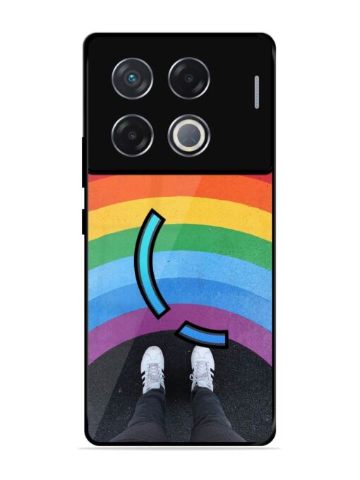 Legs Rainbow Glossy Metal TPU Phone Cover for Infinix Gt 20 Pro (5G)