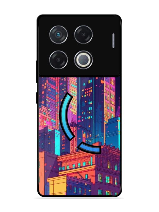 City View Glossy Metal Phone Cover for Infinix Gt 20 Pro (5G)