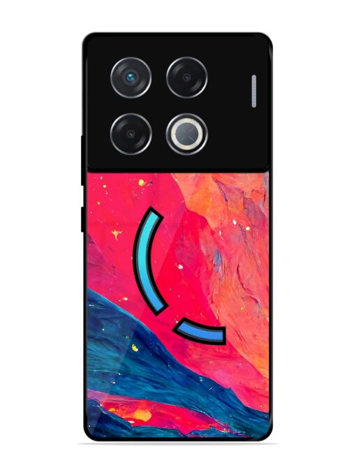 Starry Night Glossy Metal Phone Cover for Infinix Gt 20 Pro (5G)