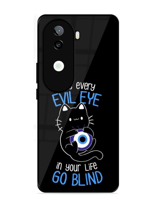 May every evil eye in your life go blind Glossy Metal Phone Cover for Iqoo Z9S (5G)