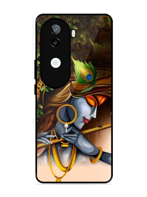 Krishna Glossy Metal Phone Cover for Iqoo Z9S (5G)