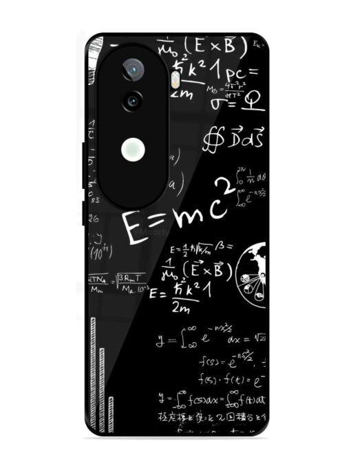 E=Mc2 Mass?Energy Equivalence Glossy Metal Phone Cover for Iqoo Z9S (5G)