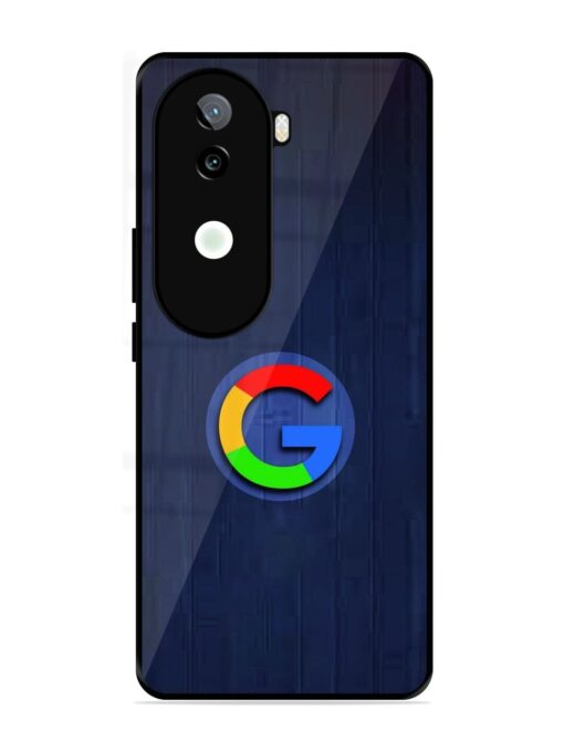 Google Logo Printed Glossy Metal TPU Phone Cover for Iqoo Z9S (5G)