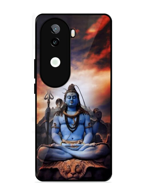 Jai Jai Shiv Glossy Metal Phone Cover for Iqoo Z9S (5G)