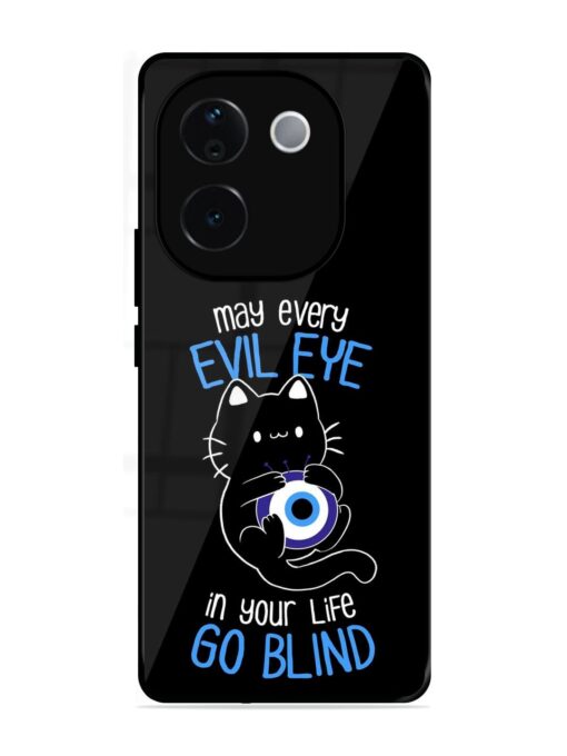 May every evil eye in your life go blind Glossy Metal Phone Cover for Iqoo Z9S Pro (5G)