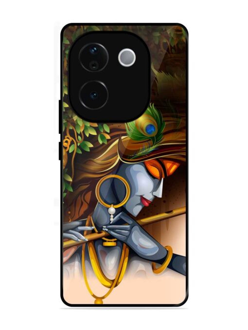 Krishna Glossy Metal Phone Cover for Iqoo Z9S Pro (5G)