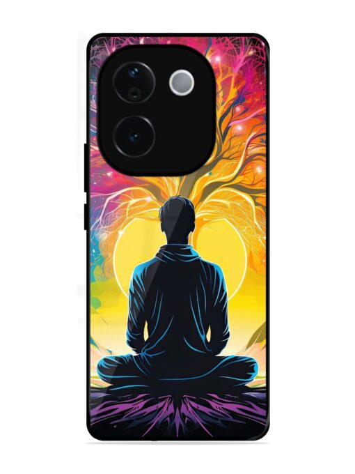 Mind Colourful Glossy Metal Phone Cover for Iqoo Z9S Pro (5G)