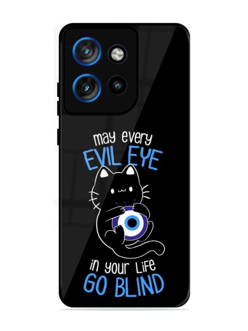 May every evil eye in your life go blind Glossy Metal Phone Cover for Motorola Moto Edge 50 Neo (5G)