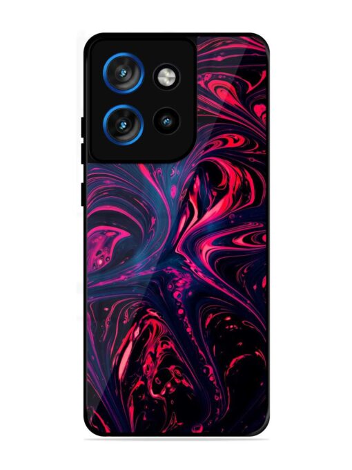 Abstract Background Glossy Metal Phone Cover for Motorola Moto Edge 50 Neo (5G) Zapvi