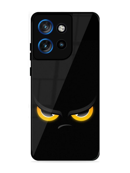 Scary Yellow Eye Glossy Metal TPU Phone Cover for Motorola Moto Edge 50 Neo (5G)