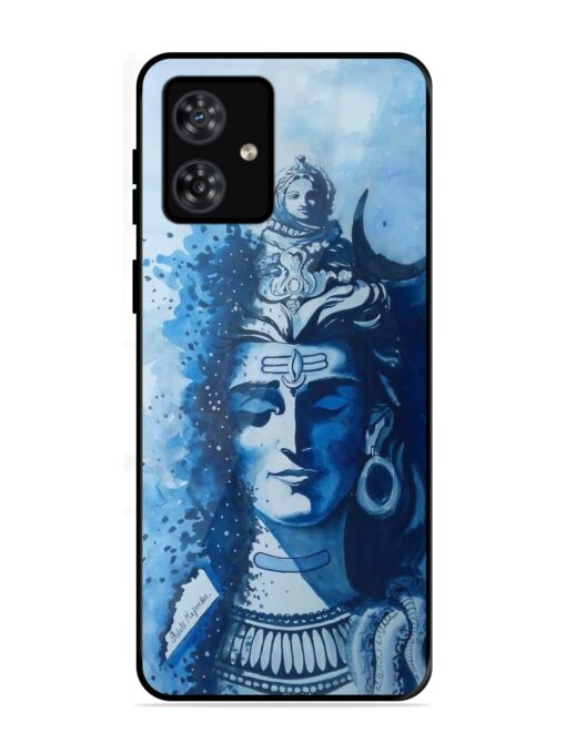 Shiv Art Glossy Metal Phone Cover for Motorola Moto G54 (5G)