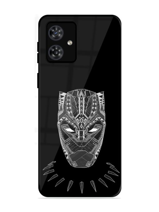 Fictional Art Glossy Metal Phone Cover for Motorola Moto G54 (5G)