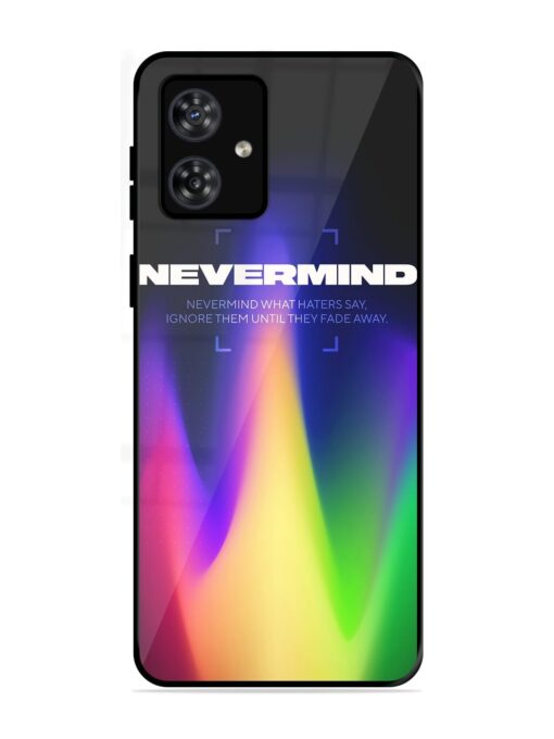 Nevermind Glossy Metal Phone Cover for Motorola Moto G54 (5G) Zapvi