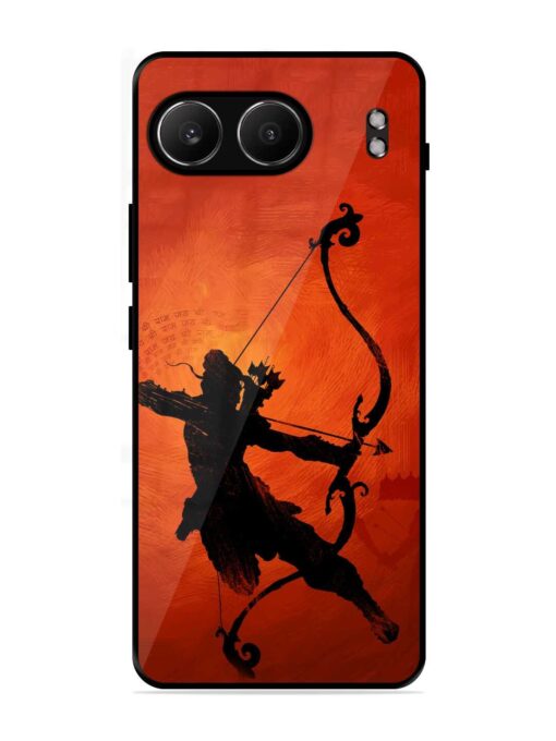 Illustration Lord Rama Glossy Metal Phone Cover for Oneplus Nord 4 (5G)