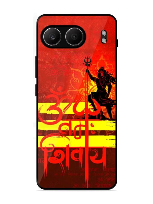 Illustration Lord Shiva Glossy Metal TPU Phone Cover for Oneplus Nord 4 (5G)