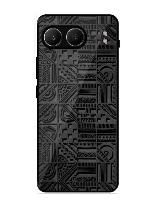 Seamless Pattern Glossy Metal Phone Cover for Oneplus Nord 4 (5G)