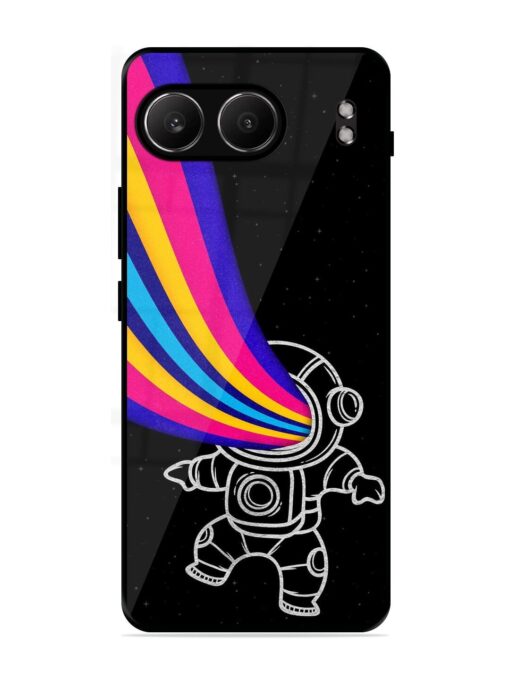 Astronaut Glossy Metal TPU Phone Cover for Oneplus Nord 4 (5G)