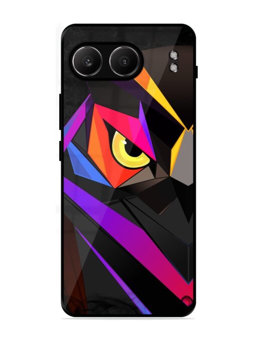 Wpap Owl Glossy Metal Phone Cover for Oneplus Nord 4 (5G)