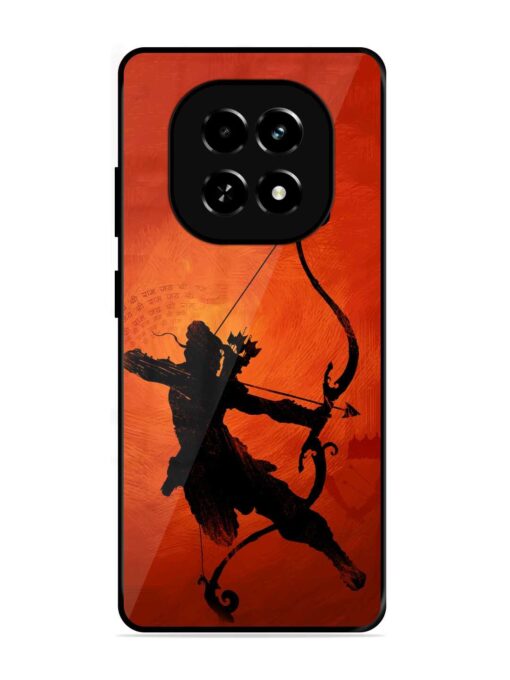 Illustration Lord Rama Glossy Metal Phone Cover for Realme C63 (5G)