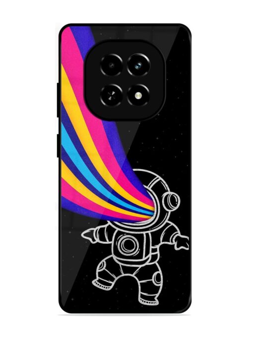 Astronaut Glossy Metal TPU Phone Cover for Realme C63 (5G)