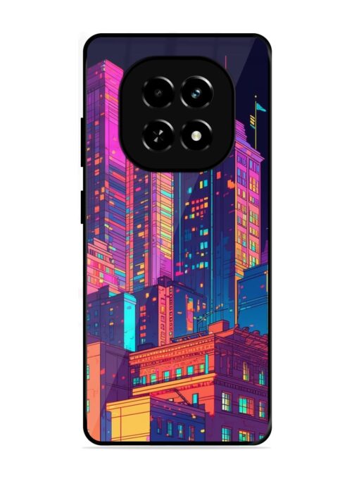 City View Glossy Metal Phone Cover for Realme C63 (5G)