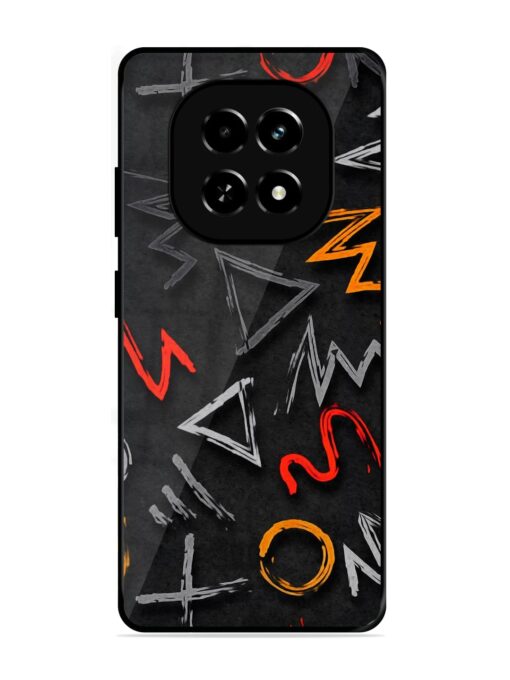 Grungy Graffiti Glossy Metal Phone Cover for Realme C63 (5G)