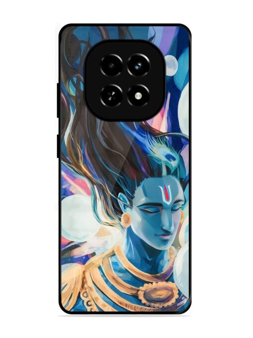 Bhagwan Sri Krishna Glossy Metal Phone Cover for Realme C63 (5G)