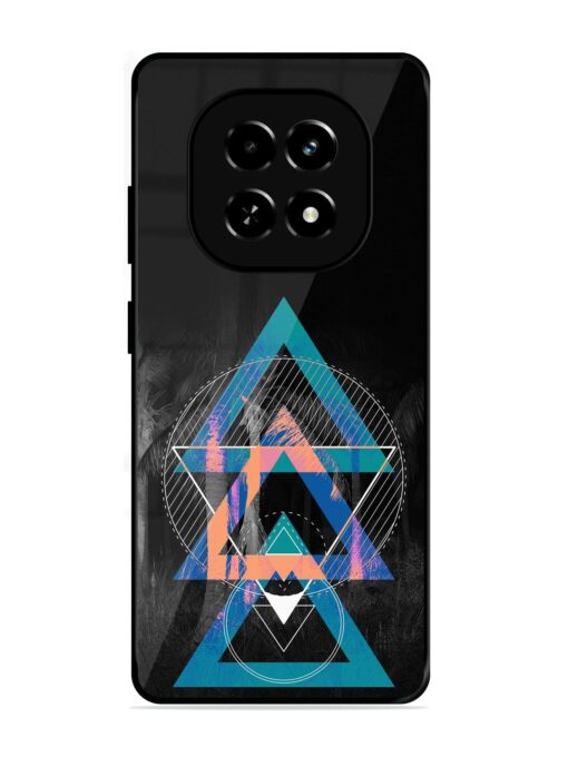 Indie Cross Glossy Metal Phone Cover for Realme C63 (5G)