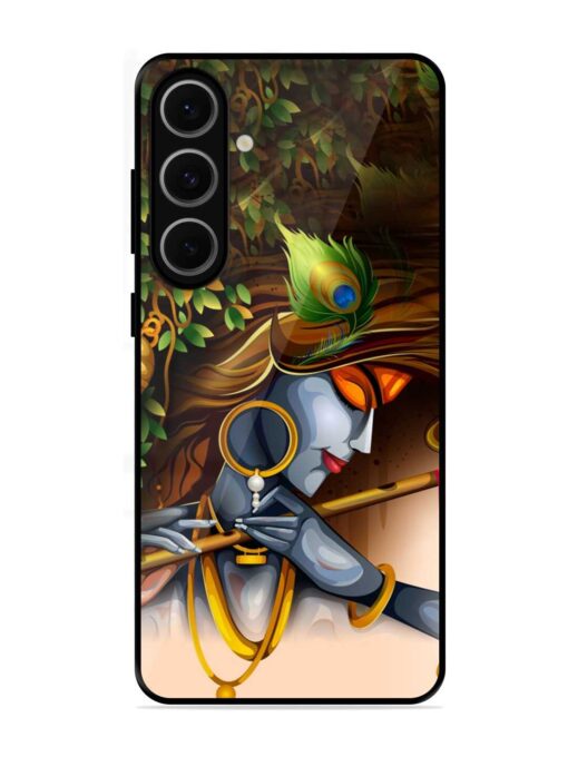 Krishna Glossy Metal Phone Cover for Samsung Galaxy S24 Fe (5G)