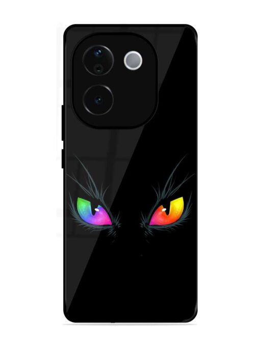 Cat Eyes Glossy Metal Phone Cover for Vivo T3 Pro (5G)