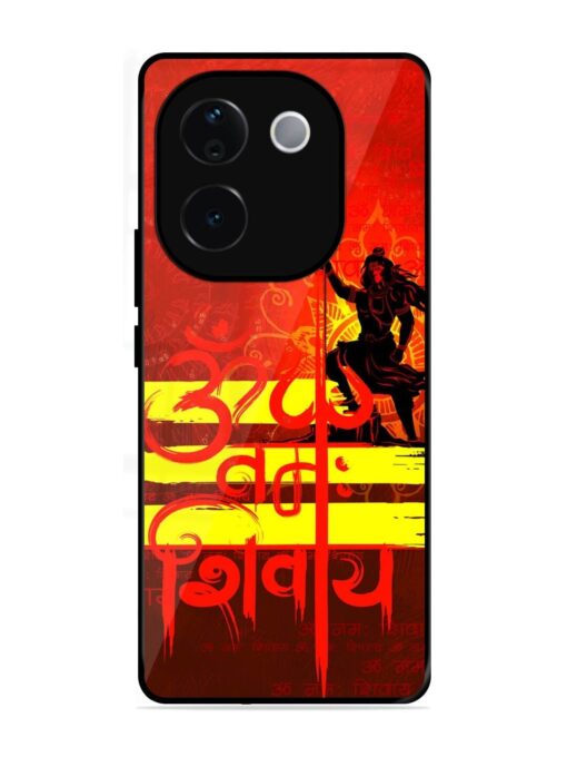 Illustration Lord Shiva Glossy Metal TPU Phone Cover for Vivo T3 Pro (5G)