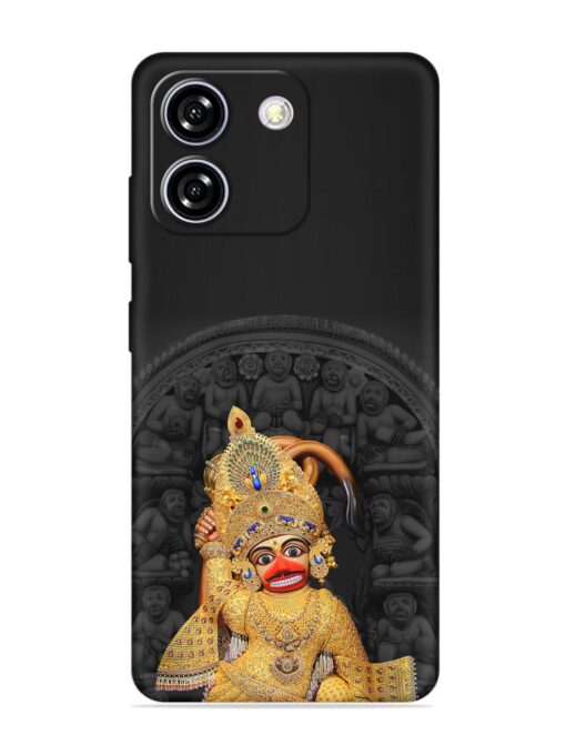 Indian Gold Hanuman Embossed Soft Silicone Case for Lava Yuva Star