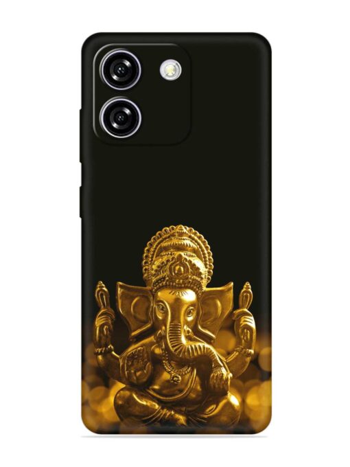 Lord Ganesha Indian Festival Embossed Soft Silicone Case for Lava Yuva Star