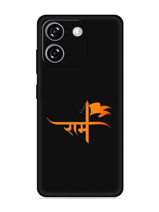 Ram Typo Embossed Soft Silicone Case for Lava Yuva Star