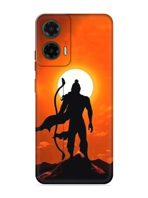 Shree Ram Embossed Soft Silicone Case for Motorola Moto G35 (5G)