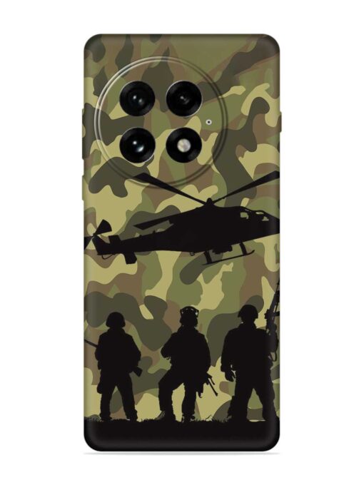 Army Heros Embossed Soft Silicone Case for Oneplus 13 (5G)